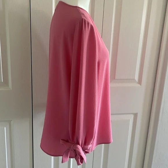 Cece Tie Sleeve Top - Desert Rose - Small - NWOT - Picture 2 of 6